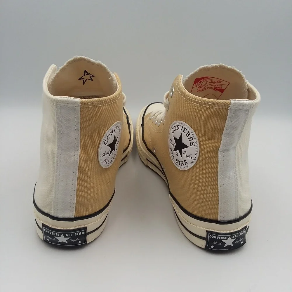Converse Chuck Taylor All Star 70 Hi Tri-Panel Sesame‎ Egret  M7.5 W9.5 EUC - Picture 10 of 16